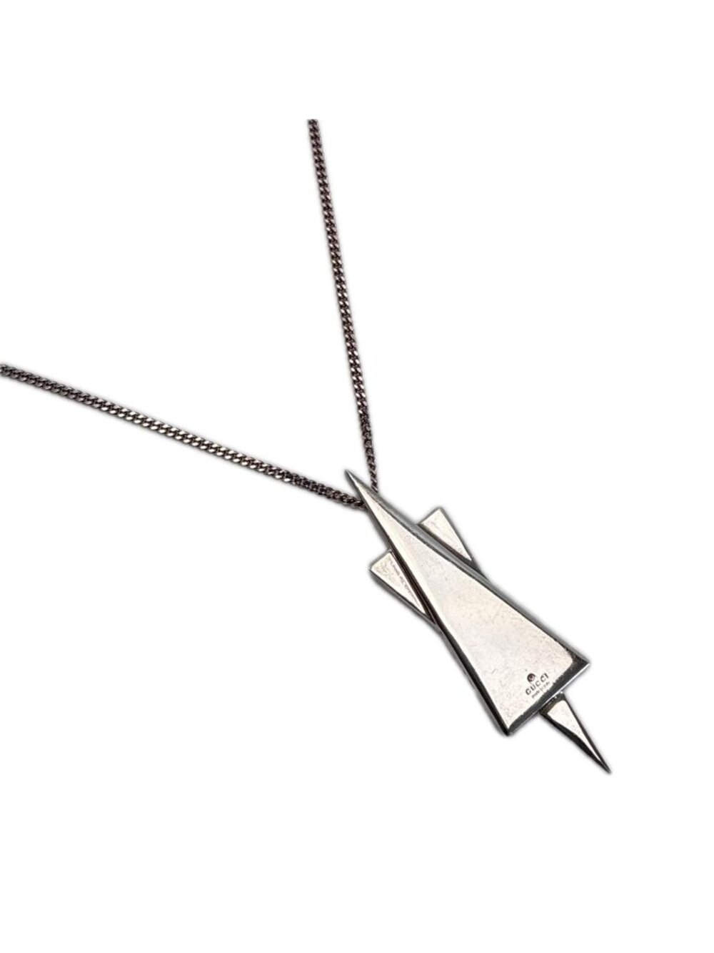 Gucci Star Obdabinet Hexagram 925 Sterling Silver Pendant